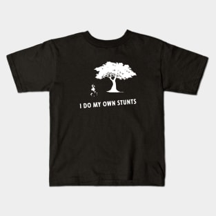 I Do My Own Stunts Drone Funny Drone Pilot Kids T-Shirt